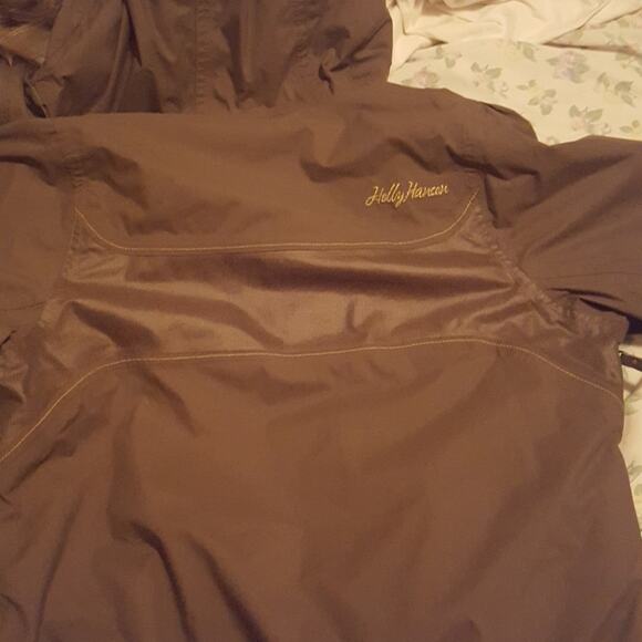 Helly Hansen fur lined hooded coat. Small - Picture 6 of 7